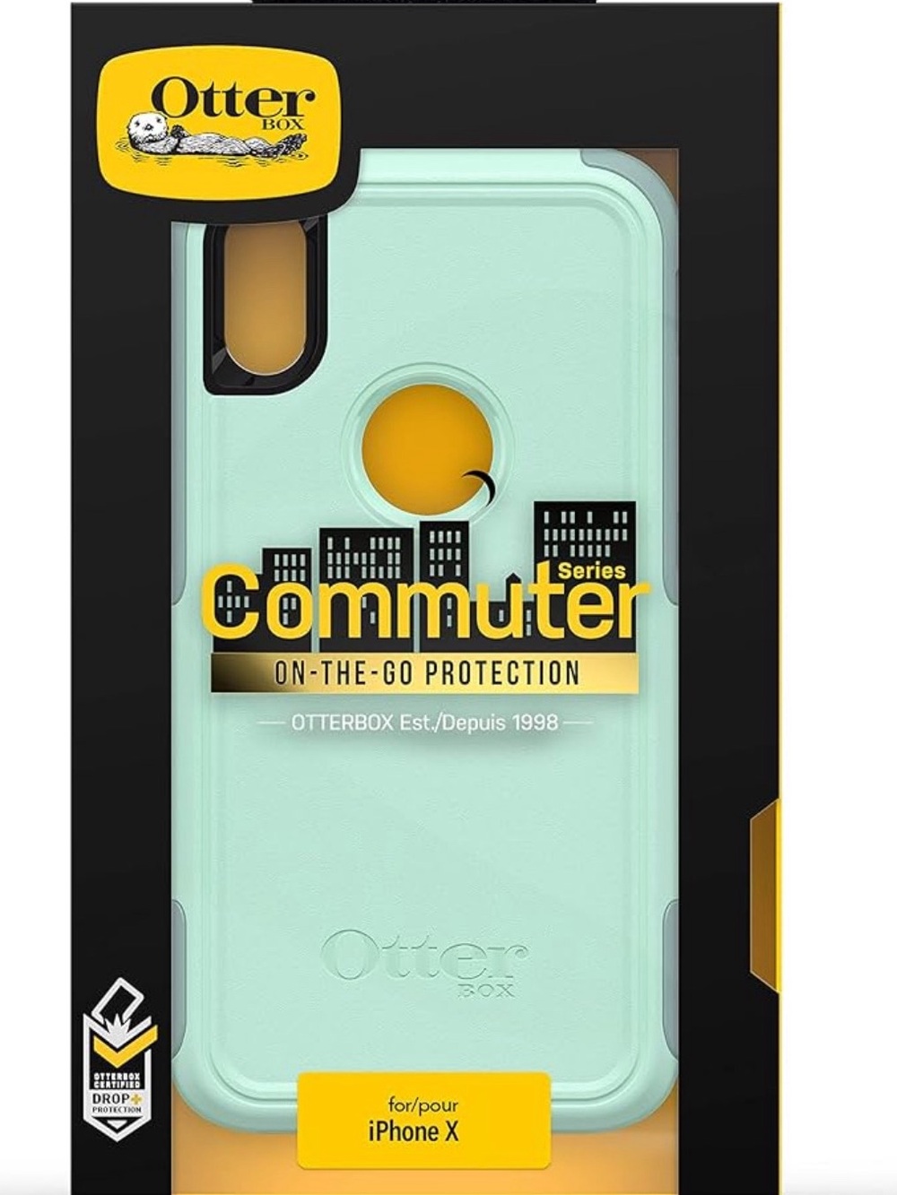OtterBox Commuter Series Mint Green Case for iPhone X